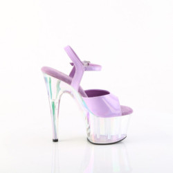 Pleaser ADORE-709HT Lavender Hologram High Heels Sandal