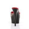 Pleaser DELIGHT-601-6 Tan Leopard Print Vegan Leather