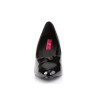Pleaser Pink Label DIVINE-420 Black Patent Pumps Men