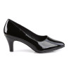 Pleaser Pink Label DIVINE-420 Black Patent Pumps Men