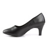 Pleaser Pink Label DIVINE-420 Black Vegan Pumps Men