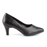 Pleaser Pink Label DIVINE-420 Black Vegan Pumps Men