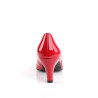 Pleaser Pink Label DIVINE-420 Red Patent Pumps Men