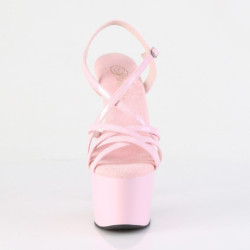 Pleaser ADORE-713 Rose Criss Cross Straps High Heels