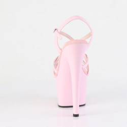 Pleaser ADORE-713 Rose Criss Cross Straps High Heels
