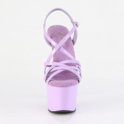 Pleaser ADORE-713 Lavender Criss Cross Straps High Heels