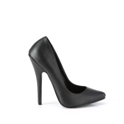 Devious DOMINA-420 Vegan Pointed Toe Stiletto Heels Pumps