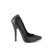 Devious DOMINA-420 Vegan Pointed Toe Stiletto Heels Pumps