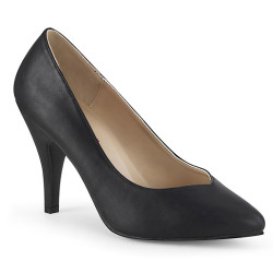 Pleaser Pink Label DREAM-420W Black Vegan Pumps Men