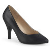 Pleaser Pink Label DREAM-420W Black Vegan Pumps Men