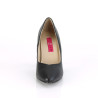 Pleaser Pink Label DREAM-420W Black Vegan Pumps Men