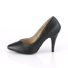 Pleaser Pink Label DREAM-420W Black Vegan Pumps Men