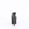 Pleaser ENCHANT-708 Black Platform High Heeled Pole Shoes