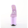 Pleaser FLAMINGO-801 Transparent Lavender Mules Women