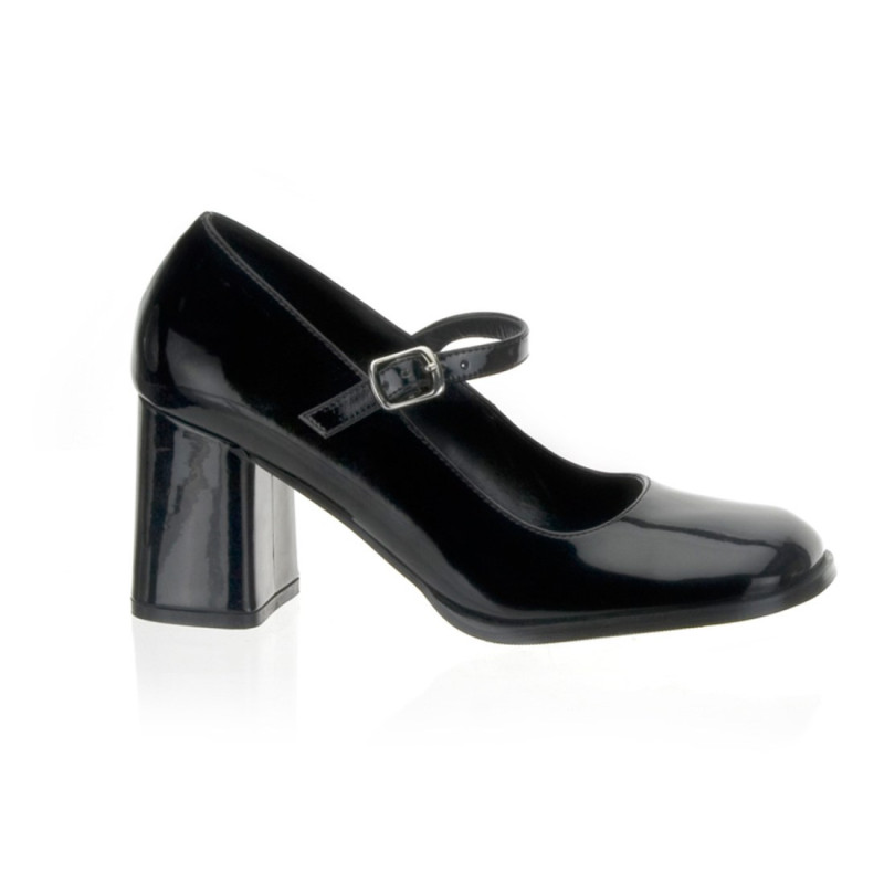 Funtasma GOGO-50 Black Chunky Heeled School Girl Pumps Funtasma GOGO-50 Black Chunky Heeled School Girl Pumps