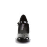 Funtasma GOGO-50 Black Chunky Heeled School Girl Pumps