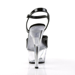 Pleaser KISS-209 High Heeled Clear Platform Shoes Women