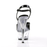 Pleaser KISS-209 High Heeled Clear Platform Shoes Women