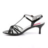 Pleaser Pink Label KITTEN-06 Black Patent Heels Men