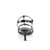 Pleaser Pink Label KITTEN-06 Black Patent Heels Men
