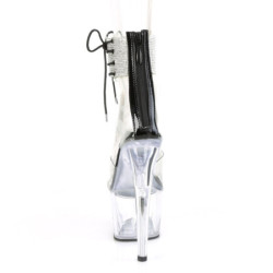 Fabulicious MARTINI-501 Transparent Rose Tinted Mules