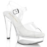 Fabulicious MARTINI-508 High Heeled Platform Sandals