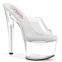 Pleaser PASSION-701 Platform High Heeled Mules Women
