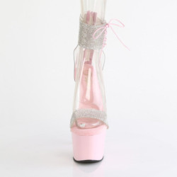 Pleaser ADORE-727RS Ankle Cuff Rose Platform High Heels