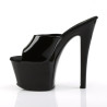 Pleaser SKY-301 Patent High Heeled Platform Mules Women
