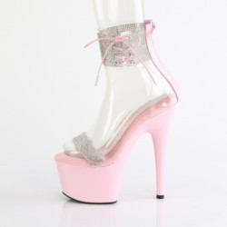 Pleaser ADORE-727RS Ankle Cuff Rose Platform High Heels