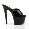 Pleaser SKY-301 Patent High Heeled Platform Mules Women