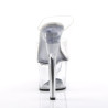 Pleaser SKY-302 Transparent Heeled Platform Mules Women
