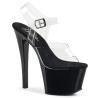 Pleaser SKY-308 Black Platform High Heeled Women Shoes