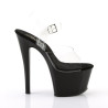 Pleaser SKY-308 Black Platform High Heeled Women Shoes