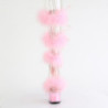 Pleaser ADORE-728F Transparent Rose Fur Sale Women