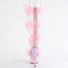 Pleaser ADORE-728F Transparent Rose Fur Sale Women