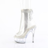 Pleaser DELIGHT-1018C-2RS Transparent Strass Sale Women