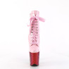 Pleaser FLAMINGO-1020HG Rose Hologram Patent Rainbow