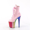 Pleaser FLAMINGO-1020HG Rose Hologram Patent Rainbow