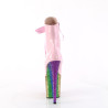 Pleaser FLAMINGO-1020HG Rose Hologram Patent Rainbow