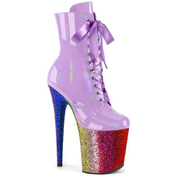 Pleaser FLAMINGO-1020HG Lavender Hologram Patent
