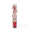 Pleaser FLAMINGO-1020HG Rose Gold Hologram Patent