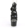 Pleaser ADORE-748SP Black Snake Print Patent Sale Women