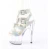 Pleaser ADORE-756RS Strass T-Strap High Heeled Sandals