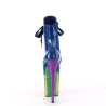 Pleaser FLAMINGO-1020HG Blue Hologram Patent Rainbow