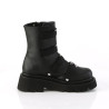 Demonia RENEGADE-50 Black Vegan Leather Sale Women