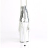 Pleaser ADORE-765RM Silver Metallic Strass Mesh Chrome