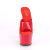 Pleaser ADORE-701N Red Jelly Like High Heeled Mules