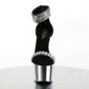 Pleaser ADORE-769RS Chrome Platform Ankle Cuff Heels