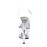 Pleaser ADORE-708 Clear Platform High Heeled Shoes